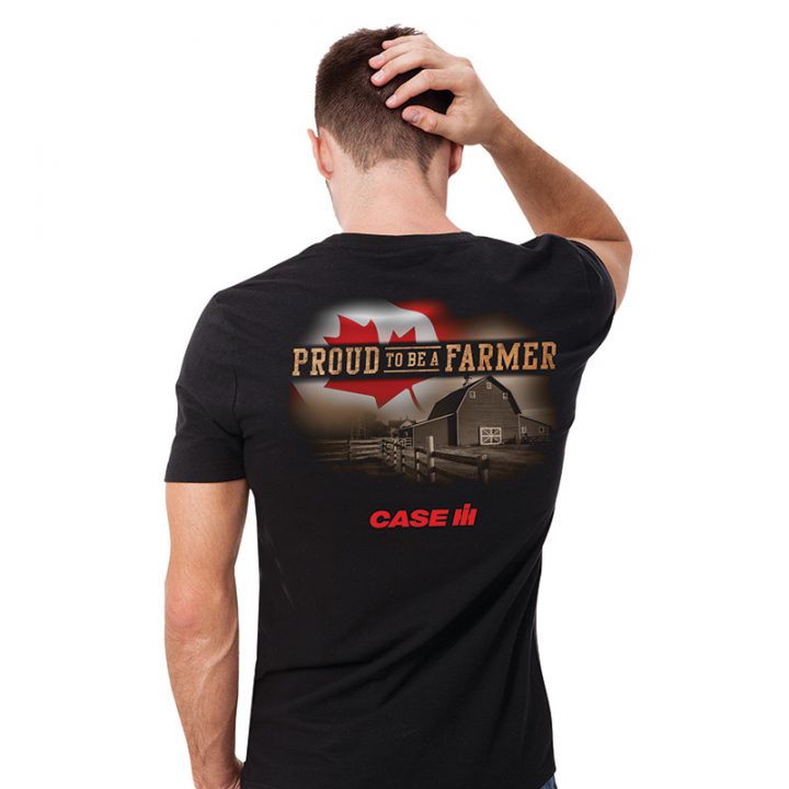 T-Shirt Case IH Proud to be a farmer (IH04-4493)