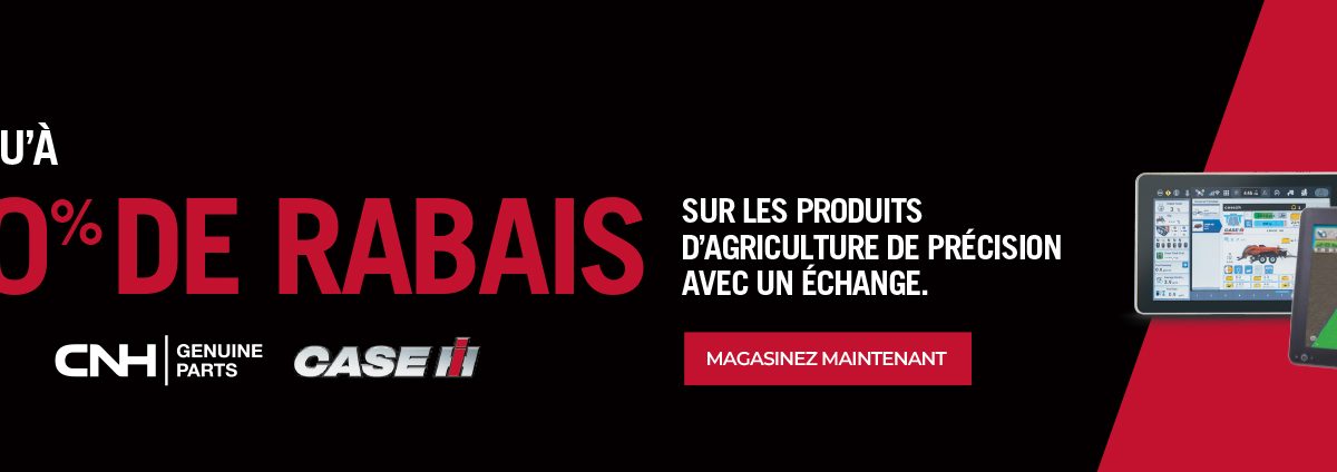 Rabais sur les outils de précision Case IH