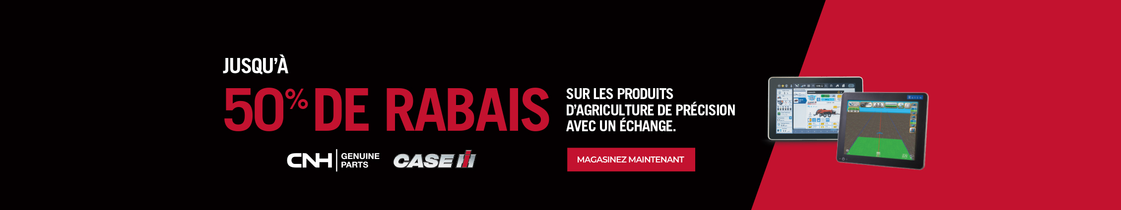 Rabais sur les outils de précision Case IH