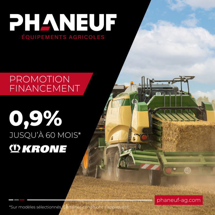 Promotion machinerie Krone