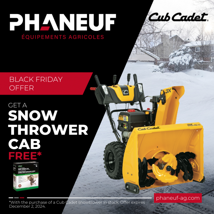 Black Friday Offer Cub Cadet